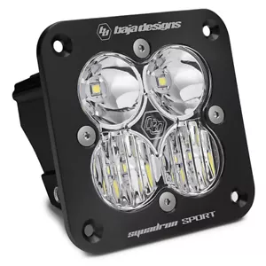 Baja Designs Black Squadron Sport Flush Mount Driving/Combo LED Light Pod - Picture 1 of 7