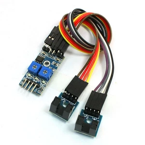 2 Channel 2CH Speed Detection Velocity Sensor Module Slotted Optical Switch - Picture 1 of 3