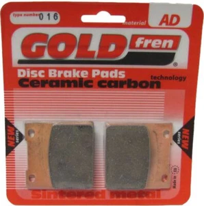 Pastilla de freno trasera derecha Goldfren compatible con Suzuki GSF 1200 K5 Bandit 2005 - Imagen 1 de 2