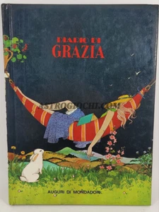 DIARIO DI GRAZIA CARTOLERIA VINTAGE '80 MONDADORI NUOVO MAI USATO - Picture 1 of 7
