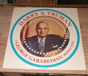 HARRY S TRUMAN Original Radio Broadcast LP 1975 Mark 56 NEW SEALED - Picture 1 of 2