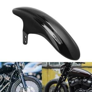 Gloss Black Front Fender Fit For Harley M8 Softail Street Bob FXBB/S 2018-2022 - Bild 1 von 12