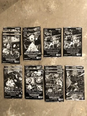 16x Digimon Card Game Various Packs - Image 1 of 2