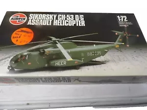 Vintage Airfix Sikorsky CH-53 D/G Assault Helicopter Model Kit 1:72 # 06004 NOB - Picture 1 of 2