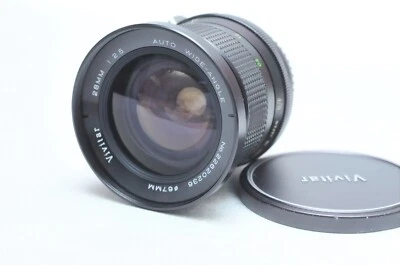 Vivitar 28mm f3.5 Wide Angle Manual Focus Lens for Nikon F - Image 1 of 4