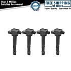 Ignition Coil Pack Set of 4 for Honda ILX Civic Si Crosstour Accord CR-V 2.4L