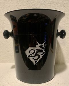 NHL San Jose Sharks 25th Anniversary Black Champagne Wine Cooler Bucket NEW