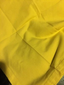 Handmade Grandmas Estate 20”Four  Cotton TAG Brand Napkins Mustard Yellow (646) - Picture 1 of 2