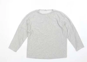 George Womens Grey Viscose Blend Sweatshirt Size 12 - Picture 1 of 12