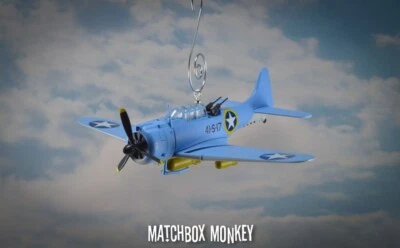 WWII Dauntless SBD-3 Custom Christmas Ornament US Navy Marines - Image 1 of 4