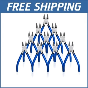 Durable High Carbon Steel Wire Cutters - 10 Pack, 6-Inch for Precision Cutting - Picture 1 of 10