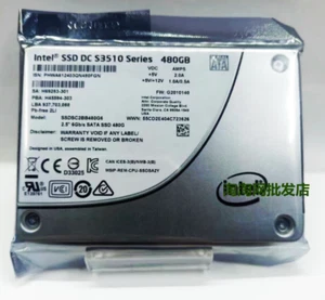 Intel 480GB S3510 SSD 2.5" SATA 6Gb/s Enterprise SSD DC SERIES SSDSC2BB480G6 - Afbeelding 1 van 2