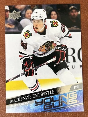 2020-21 Upper Deck Series 2 Young Guns Rookie RC #471 MacKenzie Entwistle - Image 1 of 2