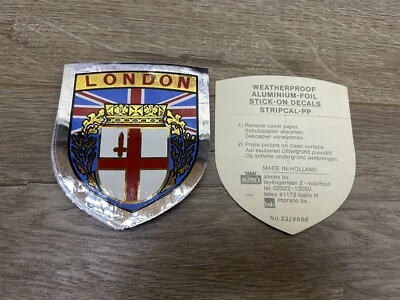 London Weatherproof Aluminum Foil Sticker Decals Made In Holland Lot Of 25 - Image 1 of 4