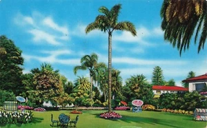 Chrome Postcard - Santa Barbara, California, El Mirasol Hotel - 1953 - Picture 1 of 2