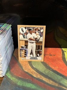 2022 Topps Mini Baseball 1987 35th Anniversary Insert Frank Thomas White Sox