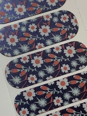 Jamberry PASEO MEDIANOCHE, 1/2 hoja Foto 1 de 3