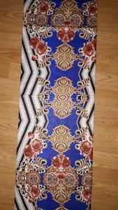 African Wax Print Fabric Ankara For Sewing & Crafting (6 Yards) - Picture 1 of 3