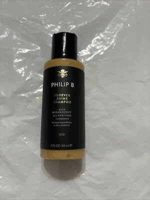 Philip B Forever Shine Shampoo with Megabounce OUD Travel Size 2oz/60ml, Sealed - Image 1 of 4