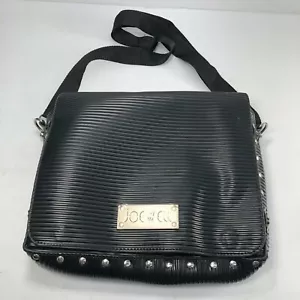 Joewell Black Rigid Studded Cosmetology Clipper Sheard Supplies Crossbody Bag - Picture 1 of 6