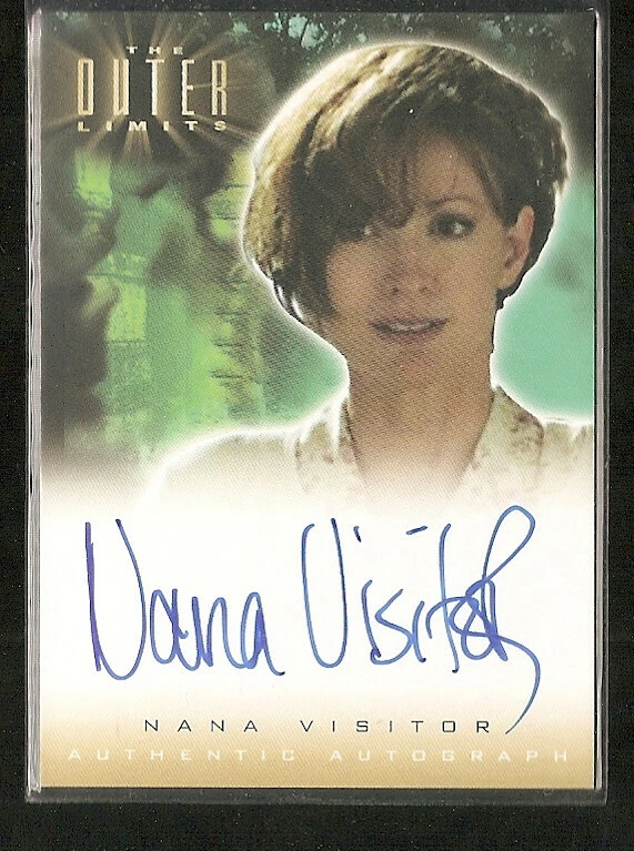 Nana Visitor autograph card - Outer Limits - Image 1 of 1
