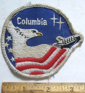 NASA SPACE SHUTTLE COLOMBIA TOPPA IN TESSUTO - Foto 1 di 1