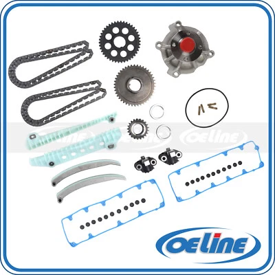 Kit de cadena de distribución de motor V8 de 4,6 L para Ford F-150 2009 cubierta de válvula de bomba de agua  Foto 1 de 4