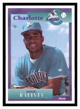 1995 Coastal Forms #6 MIGUEL BATISTA Charlotte Knights ~E6L