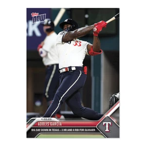 Adolis Garcia 3 HR And 8 RBI - 2023 MLB TOPPS NOW Card 170 -Presale - Picture 1 of 2