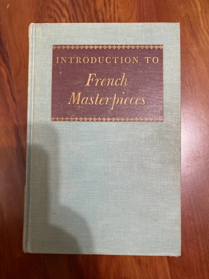 Introduction to French Masterpieces by Douglas Alden HC 1948 1st Edition  - Image 1 of 4