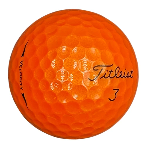 Titleist Velocity Orange Near Mint AAAA 12 Used Golf Balls 4A - Image 1 of 1