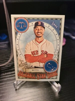 2019 Allen & Ginter Mookie Betts - Baseball Star Signs - Image 1 of 4