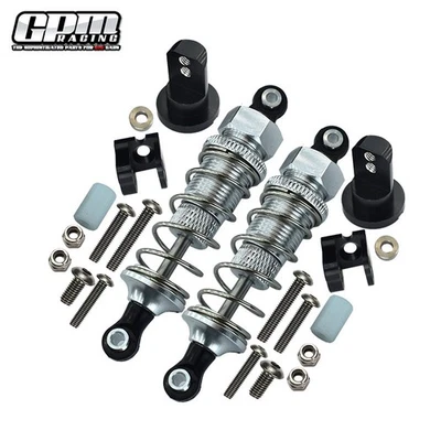 Amortiguador ajustable frontal de aleación GPM 70 mm y montaje protector para lonchera TAMIYA Foto 1 de 4