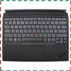 Per Lenovo Thinkpad X1 Tablet 3a Gen3 Poggiapolsi con Tastiera Retroilluminata USA - Foto 1 di 2