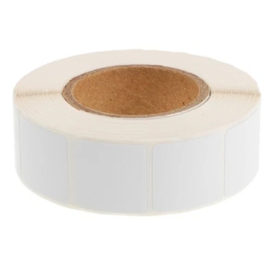 1Roll White Square Shooting Patches Self Adhesive Target Stickers for Practice - Image 1 of 4