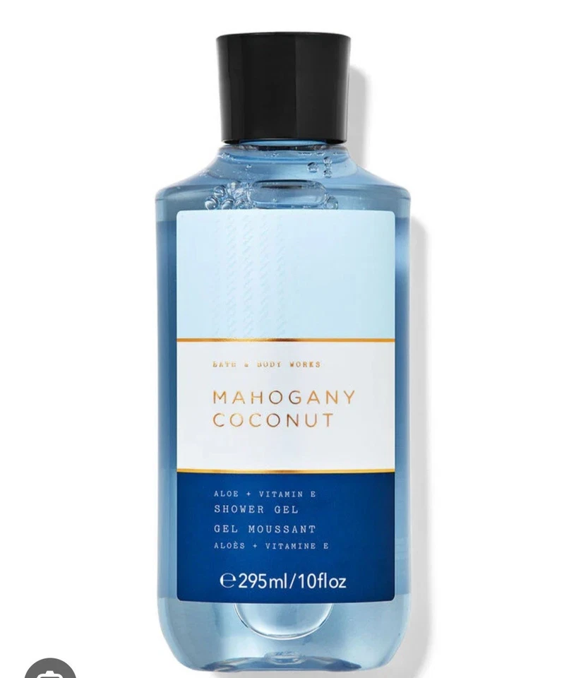 BATH & BODY WORKS CAOBA COCO HOMBRE GEL DE DUCHA 10 FL OZ Foto 1 de 1