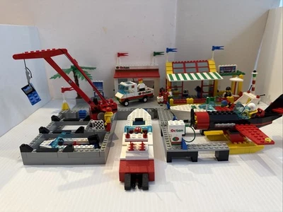 LEGO 6543 Sail N' Fly Marina con Manual Sin Pegatinas Barco Sin Caja 99% Completo Leer Foto 1 de 4
