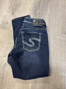 suki silver jeans womens 27 Denim - Picture 1 of 4
