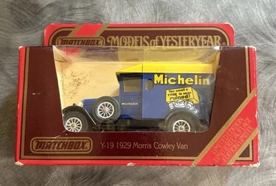 Matchbox Models of Yesteryear Y19 1/39 Michelin 1929 Morris Cowley Van Diecast - Image 1 of 4