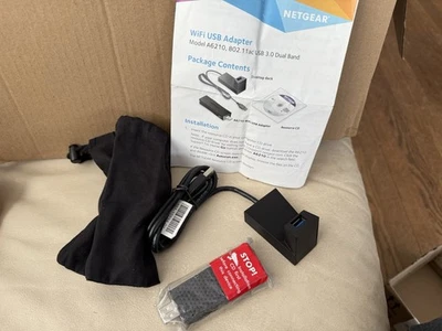 NETGEAR AC1200 Dual Band Smart WiFi USB Adapter , Missing Installation Disc - Image 1 of 4