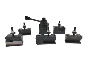 6PCS OXA Tool Post Set 250-000 Wedge Type Quick Change Tool Post Set for Lath... - Picture 1 of 7