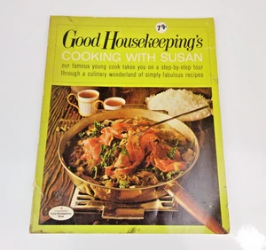 VTG 1967 Good Housekeeping's Cooking With Susan Cookbook - Picture 1 of 8