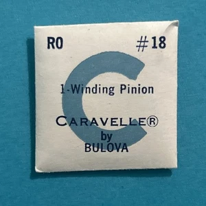 Vintage CARAVELLE By Bulova RO #18 Winding Pinion Sealed NOS - Picture 1 of 2