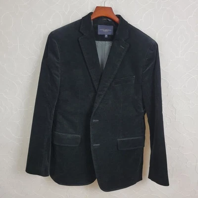 Jaqueta Blazer Feminina Banana Republic Tamanho 42 Gola Preta Dois Botões - Imagem 1 de 4