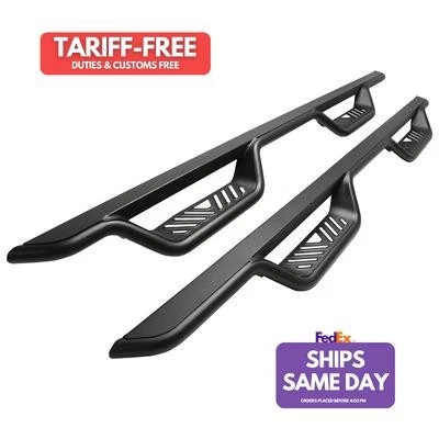 Westin 20-13945, 2 Pack Black Steel Outlaw Drop Nerf Stepbar Fits 15- Ford F150/ - Image 1 of 4