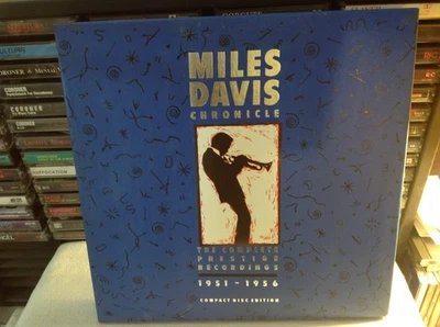 MILES DAVIS COMPLETE PRESTIGE RECORDINGS 1951-1956 HARD BOP JAZZ CD '87 8XCD OOP - Image 1 of 4