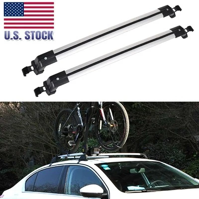 Pair For Honda Accord Sedan Wagon Car Top Roof Rack Cross Bars Luggage Carrier Foto 1 de 4
