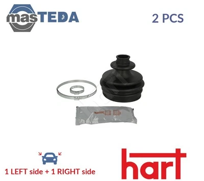 418 040 CV JOINT BOOT KIT PAIR HART 2PCS FOR CITROËN XM - Image 1 of 4