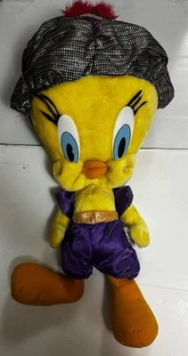 De colección Raro Jumbo 34” Peluche Piolín Pájaro Genio As Novedad 1999 Difícil de Encontrar Looney Tunes Foto 1 de 4
