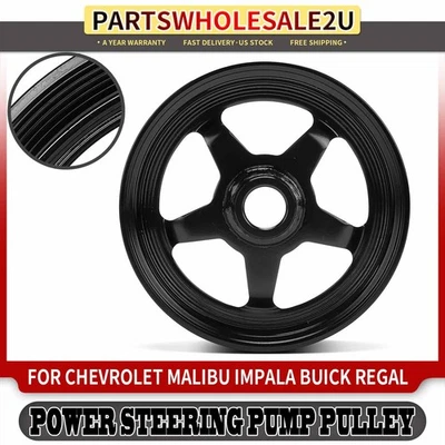Polea de bomba de dirección asistida para Buick Regal Chevrolet Malibu Impala Olds Cutlass Foto 1 de 4